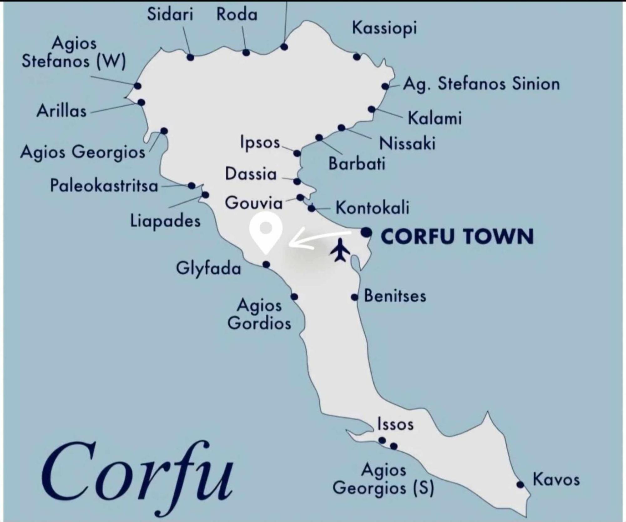 Seablue 137 Corfu דירה גליפאדה